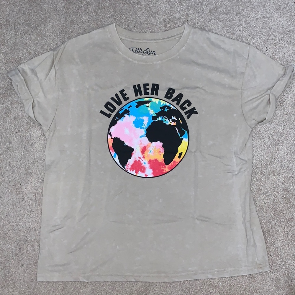 Love her Back Tee